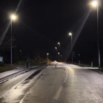 Unfallstelle in Beinwil am See AG nach E-Trottinett-Unfall